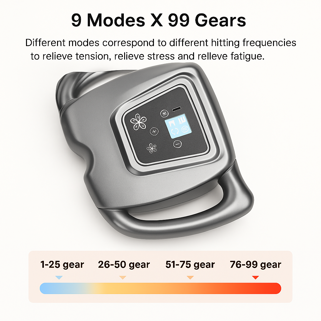 Align Hut™ 16-Drive Fascia Massage Gun