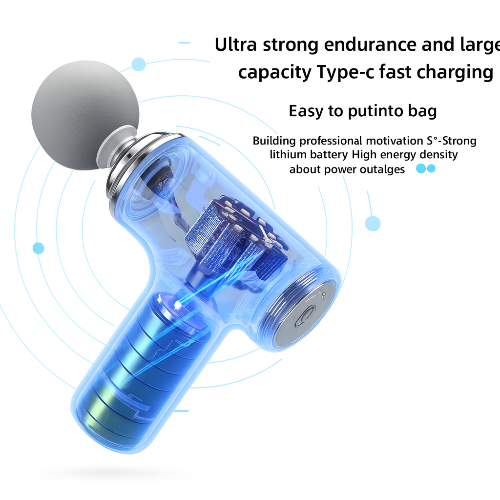 Align Hut™ Intelligent Massage Fascia Gun