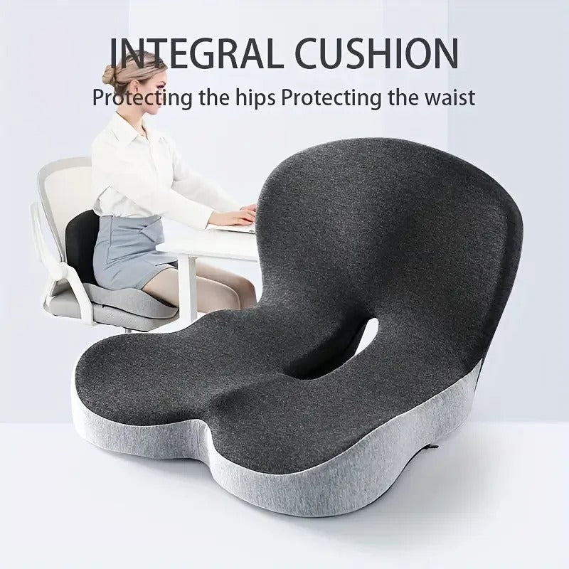 Align Hut™ Memory Foam L-Shaped Integrated Seat Cushion