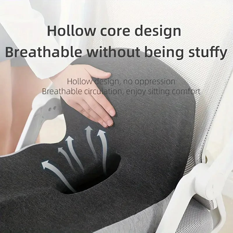 Align Hut™ Memory Foam L-Shaped Integrated Seat Cushion